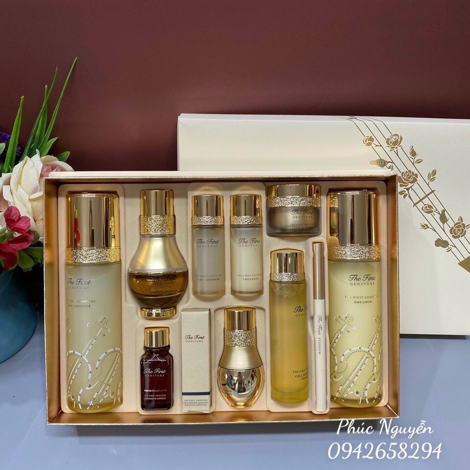 Set Ohui The First Geniture Special - Dưỡng Tái Sinh Trẻ Hóa, Dưỡng Trắng Giúp Da Căng Mịn Tăng Độ Đàn Hồi Cho Da