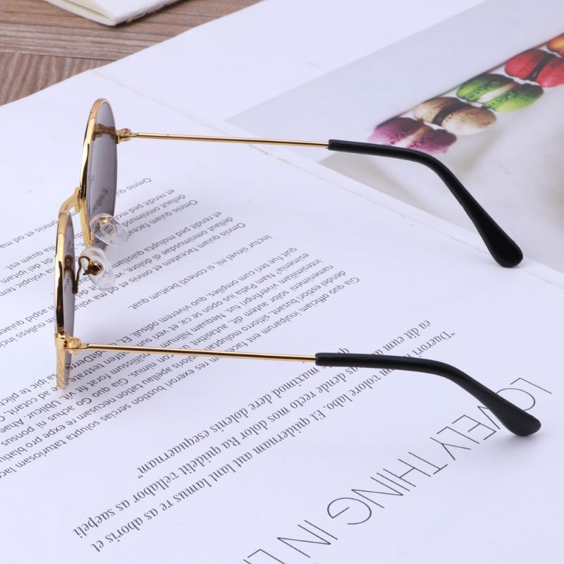 Kính mắt gọng tròn thời trang cổ điển dành cho trẻ em 2019