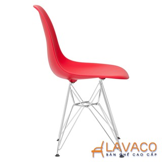 Ghế cafe eames dsr màu đỏ- lavaco 206r