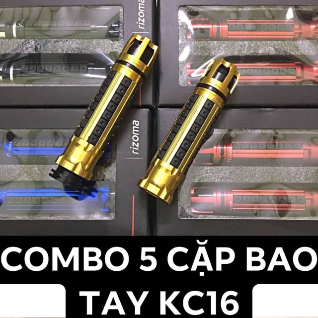 Combo 5 cặp bao tay ga xe máy KC16 [ Center Racing ]
