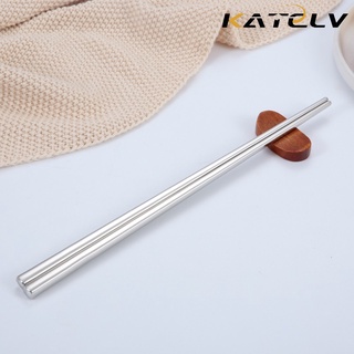 Katelv Đũa Ăn Bằng Thép Không Gỉ 304 23cm Cao Cấp