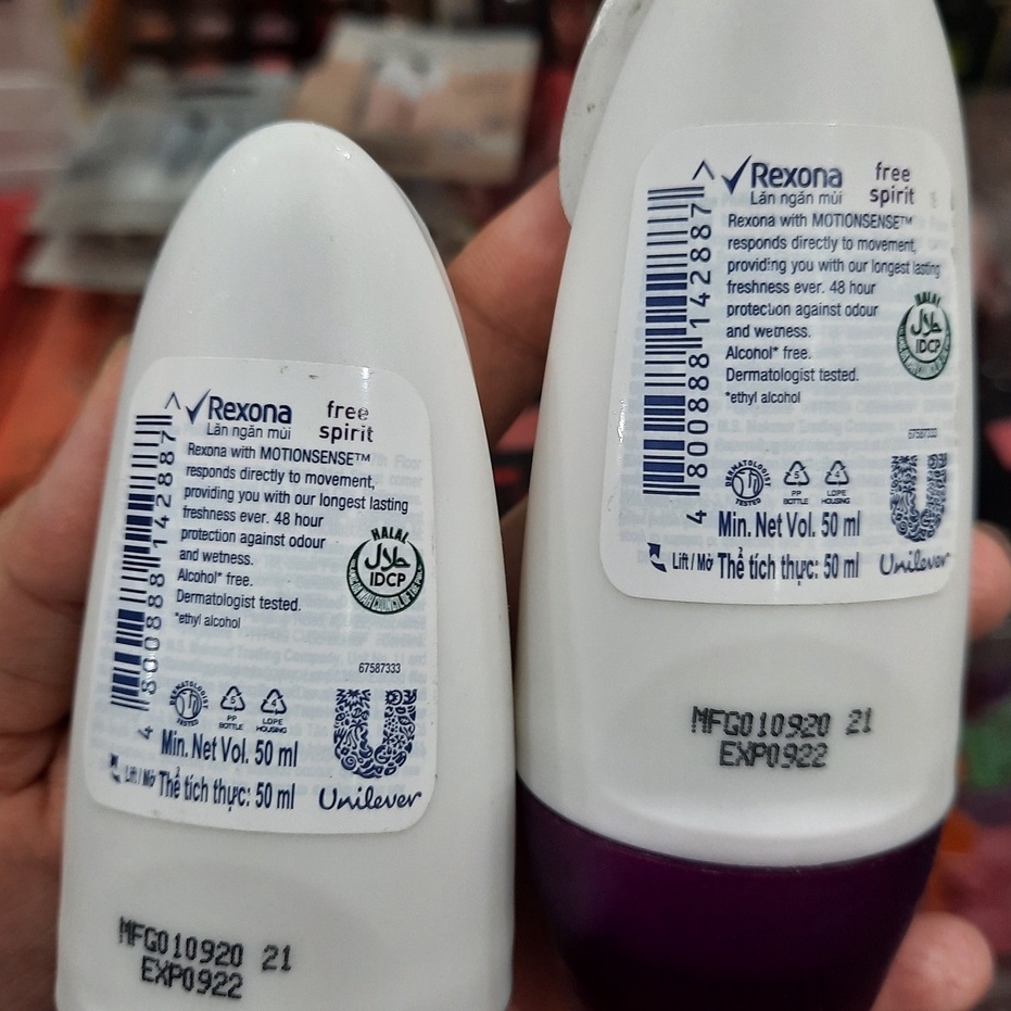 Lăn khử mùi Rexona Free Spirit 50ml