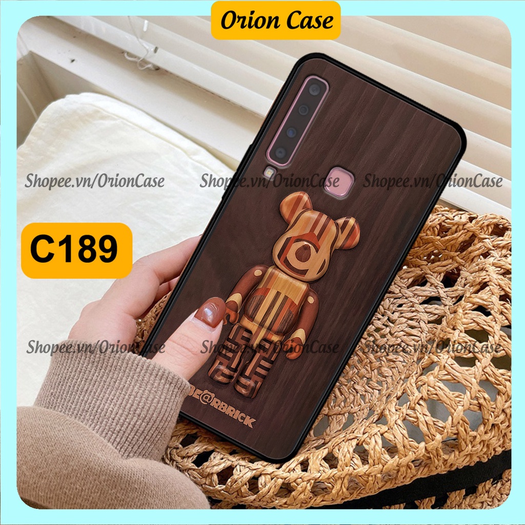 Ốp lưng Samsung A7 2018 - A9 2018 in hình bearbrick 3D thời trang, cá tính. ốp chống sốc, bền đẹp