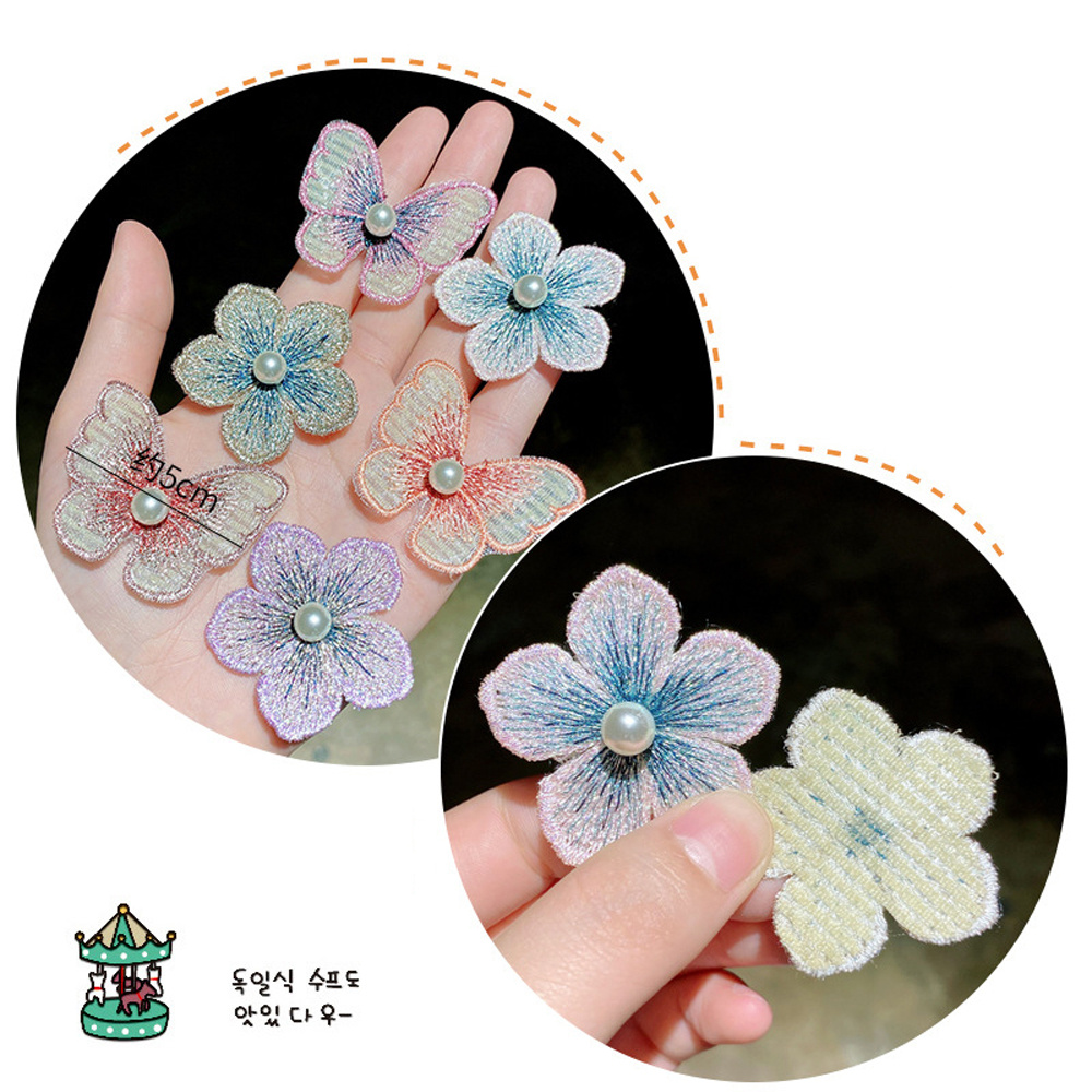 Set 2 Miếng Dán Tóc Dễ Thương Cho Bé Gái