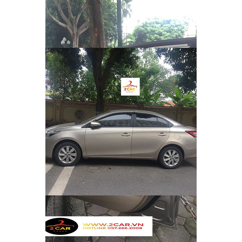 [Rèm loại 1] Rèm che nắng Toyota Vios 2014-2018 Đảm Bảo Tốt Nhất Thị Trường