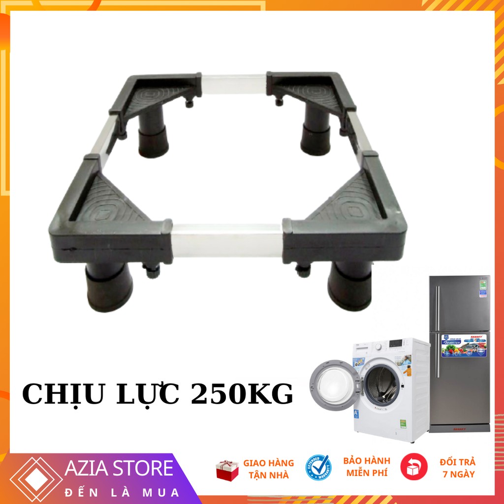 Kệ kê máy giặt - Kệ kê tủ lạnh inox có thể điều chỉnh được kích thước