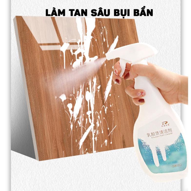 Dung Dịch Tẩy Vết Sơn Cứng Đầu Trên Về Mặt Nội Thất Nhà Cửa Cao Cấp 500ml HANGNOIDIAGIARE88