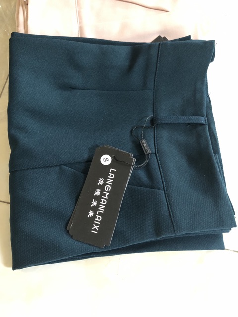 Quân culottes dáng suông 2 khuy không kèm dây đai chất đẹp nhiều màu | BigBuy360 - bigbuy360.vn