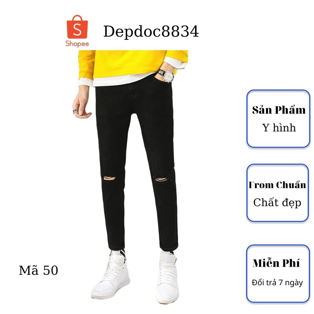 Quần jean nam cao cấp, chất liệu bò ( jean ) mềm mịn, from chuẩn, có nhiều mẫu đẹp mới đi kèm depdoc101