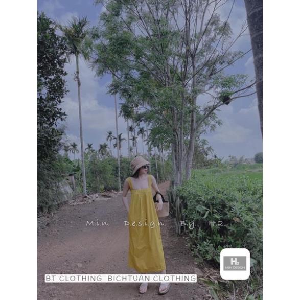 Váy Maxi 2 Dây Thô 4 Màu Siêu Xinh | BigBuy360 - bigbuy360.vn