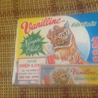 Bột vaniline ống ( hộp 100 ống)