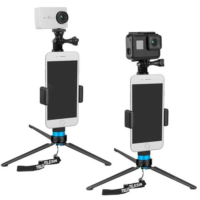 TELESIN Giá Đỡ Máy Ảnh Gopro + Gp-Mnp-090-S | BigBuy360 - bigbuy360.vn