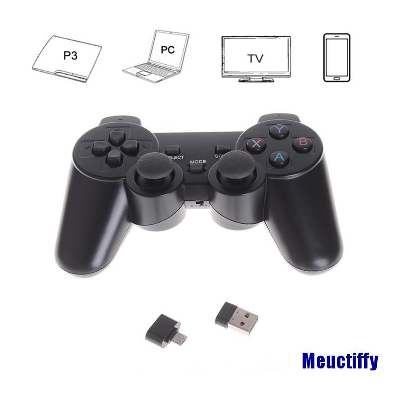 Tay Cầm Chơi Game Không Dây 2.4ghz Cho Ps3 Pc Tv Box Ffy