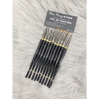 Bộ cọ 10 cây LAWEI ( bộ sản phẩm 10 cây cọ)