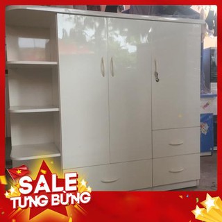 Tủ nhựa đài Loan có kệ trang trí Bn01