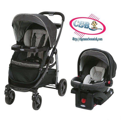 Thanh lý combo Xe đẩy Travel System Graco Modes Davis