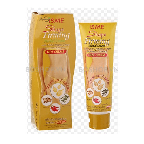 KEM TAN MỠ BỤNG ISME SHAPE FIRMING HERBAL 120ML THÁI LAN CHÍNH HÃNG - 3273