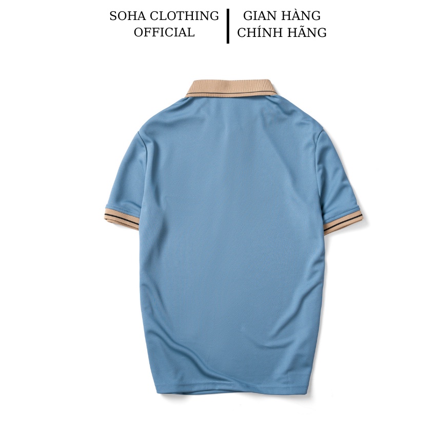 Áo POLO nam  SoHa Clothing vải cá sấu dệt kim xuất xịn,chuẩn form, sang trọng ,thanh lịch - PL Bingdeal