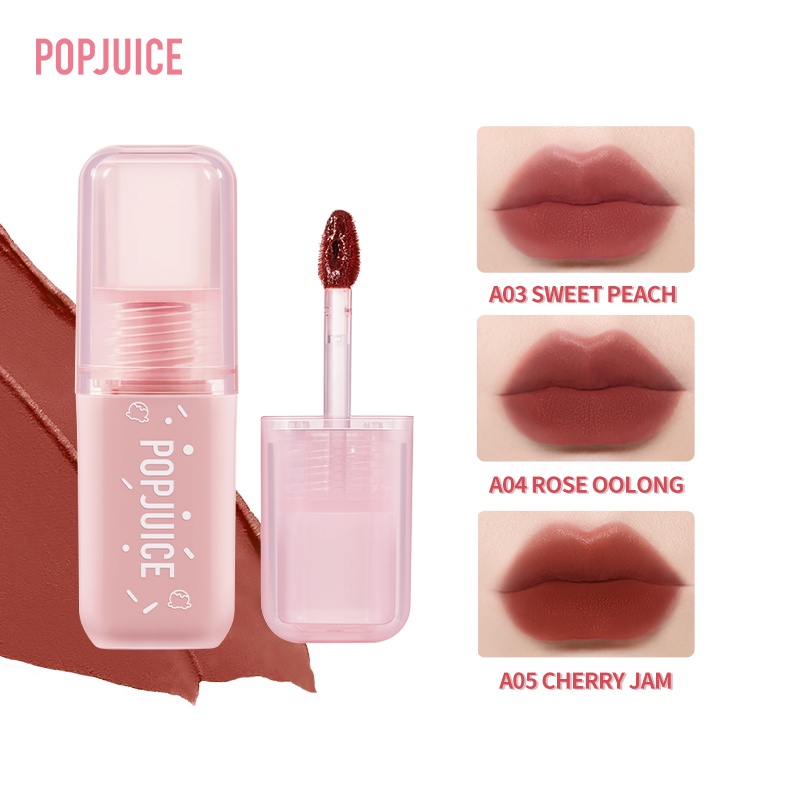 Son kem lì mềm mịn POPJUICE Ireneda dưỡng ẩm trang điểm nhẹ nhàng