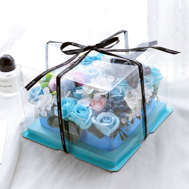 Sỉ hộp mika nguyên liệu làm hoa sáp , hoa nhũ , hoa tươi | BigBuy360 - bigbuy360.vn