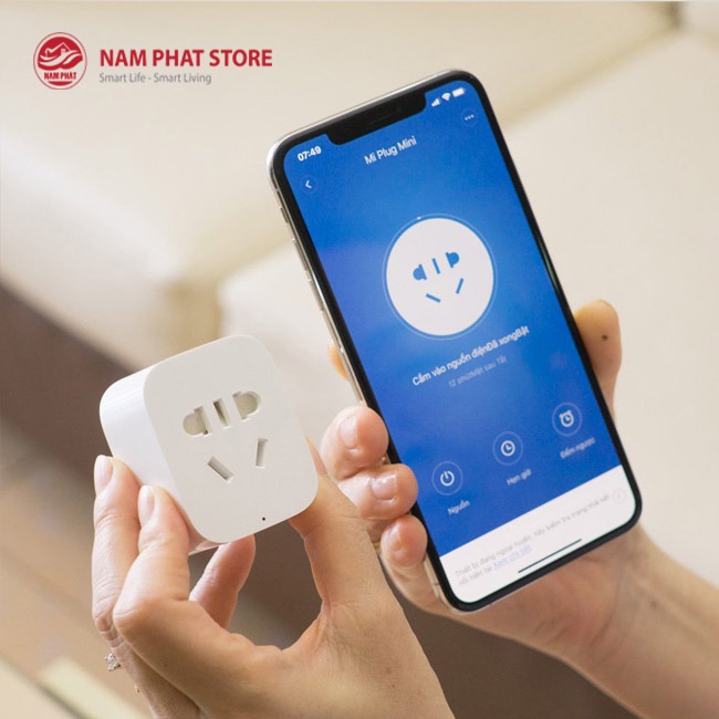 Ổ cắm điện Xiaomi Mijia bản Wifi Xiaomi Smart Socket có kết nối Mihome ZNCZ04CM