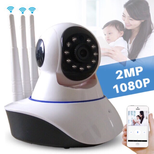 Camera An Ninh Cctv 2mp Full Hd Wifi Onvif P2p