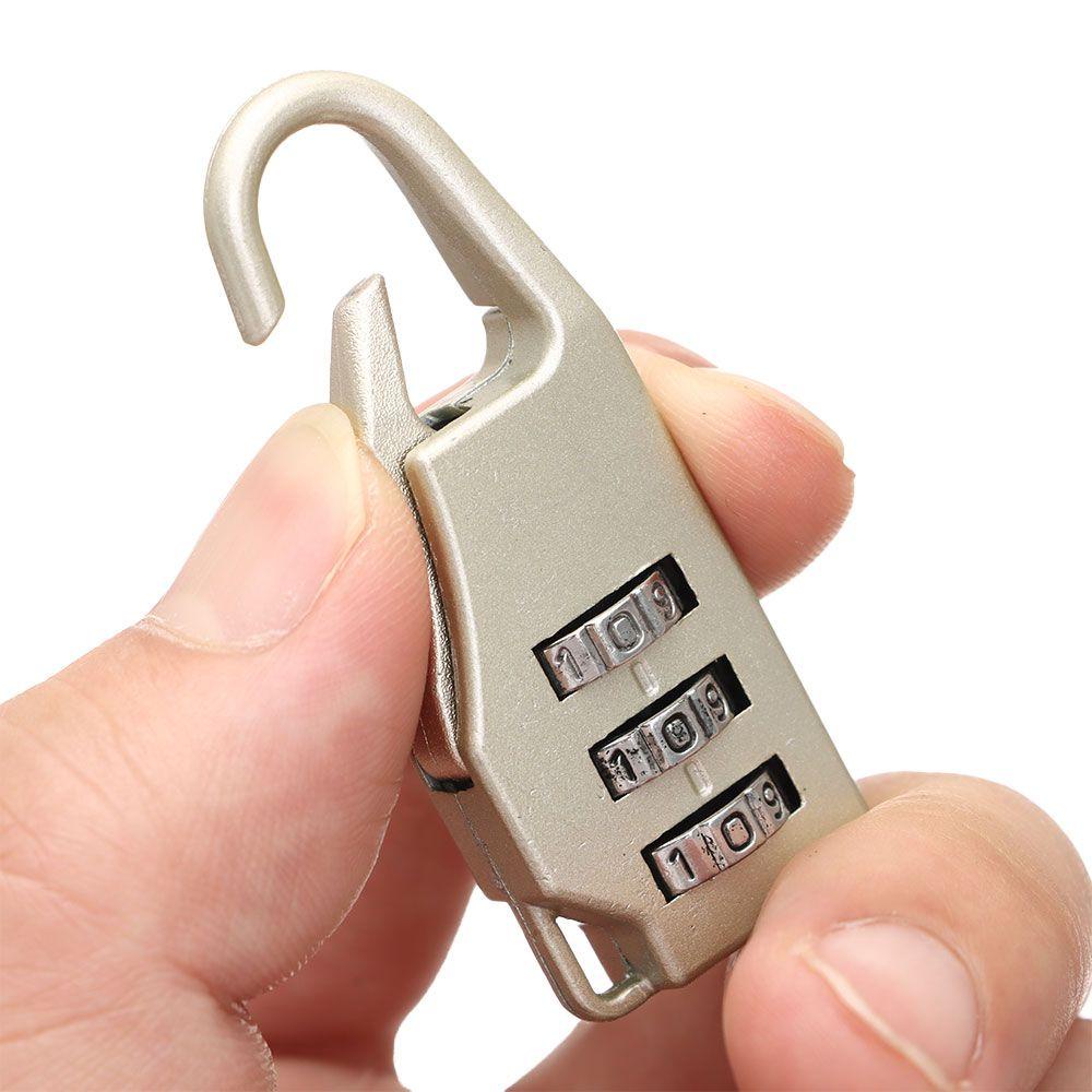 Ổ Khóa 3 Số An Toàn Tiện Dụng Cho Ba Lô / Túi Xách