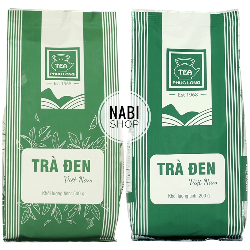 Trà Đen pha trà sữa Phúc long, gói 200gr &amp; 500gr