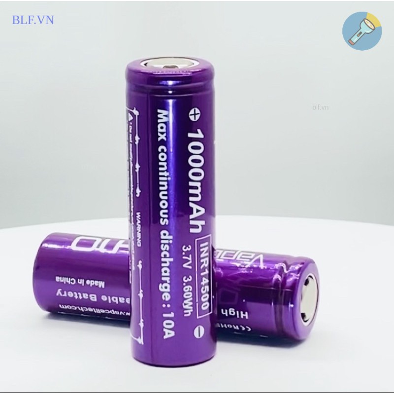 Pin sạc Vapcell H10 INR 14500 1000mah 10A