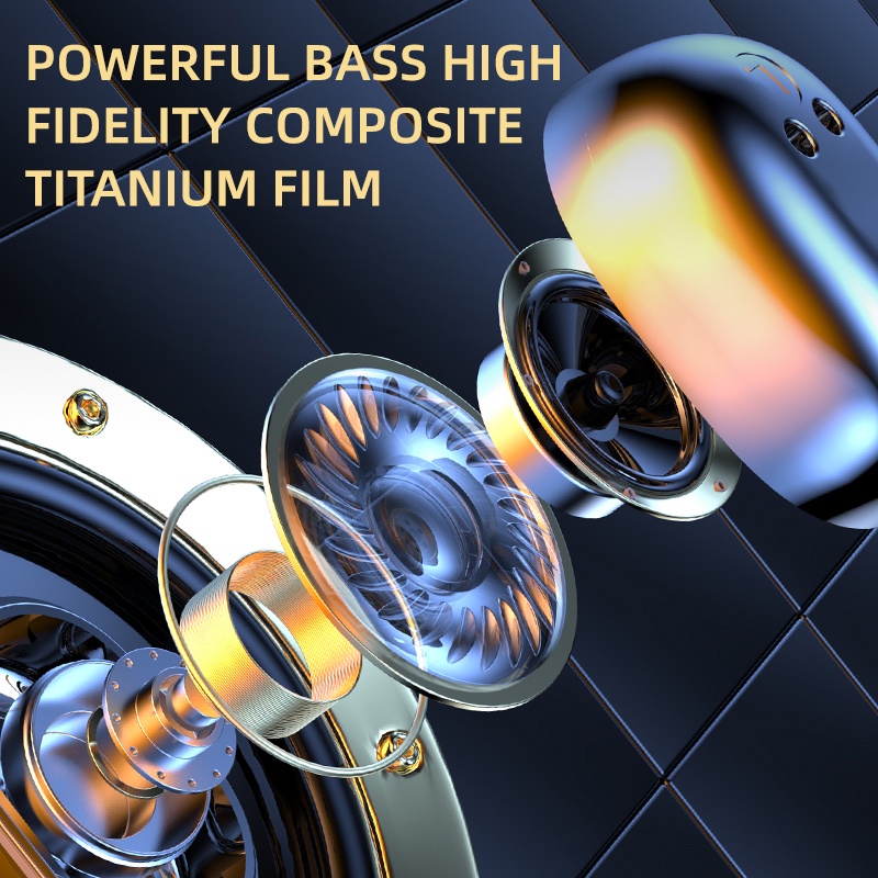 Tai nghe không dây TWS Có Micro Chống Ồn Phong Cách Thể Thao Chất Lượng Cao Cho android apple