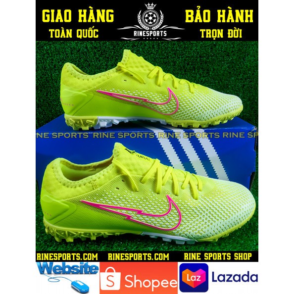 (HÀNG THAILAND) GIÀY BÓNG ĐÁ SÂN CỎ NHÂN TẠO 𝗡𝗶𝗸𝗲 Mercurial Vapor 13 Pro xanh chuối TF.CAM KẾT Y HÌNH-CAM KẾT HÀNG