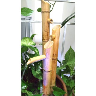 Thác nước phong thủy bằng tre-06-07