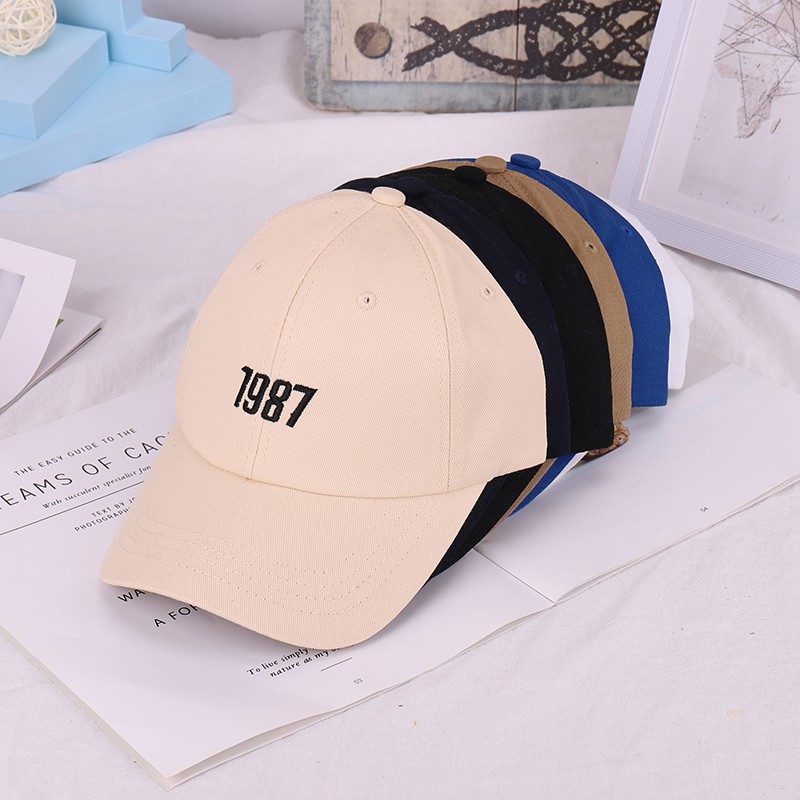 Mũ lưỡi trai thêu năm 1987 độc đáo -LOPDOP OFFICAL MU74