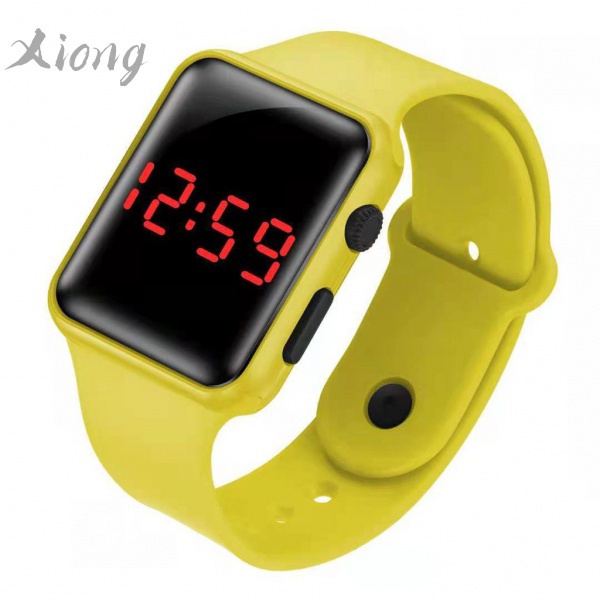 Factory SpotLEDSmall Square Watch Apple Electronic Watch/Sports Fashion Electronic Watch
