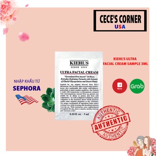 Kem Dưỡng Ẩm Ultra Facial Cream Sample 3ml