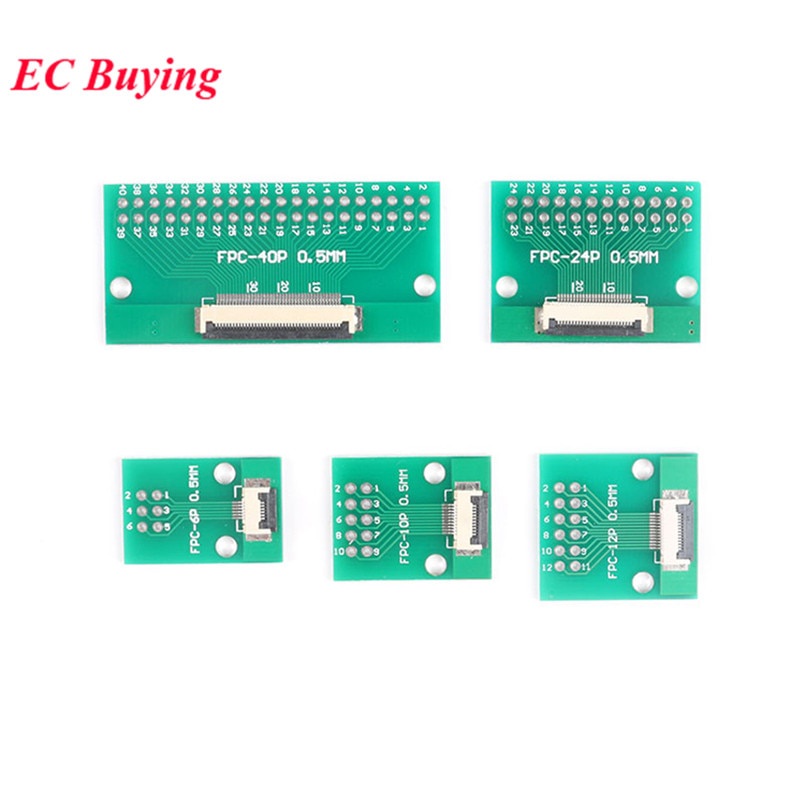 Bảng Mạch Cáp Kết Nối 0.5mm Pitch 6P/8P/10P/12P/20P/24P/26P/30P/34P/40P 2.54mm 1.0mm SMT