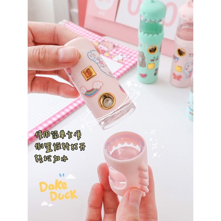 Máy phun sương nano cấp ẩm cầm tay thiết kế nhỏ gọn dễ thương cho nữ | BigBuy360 - bigbuy360.vn