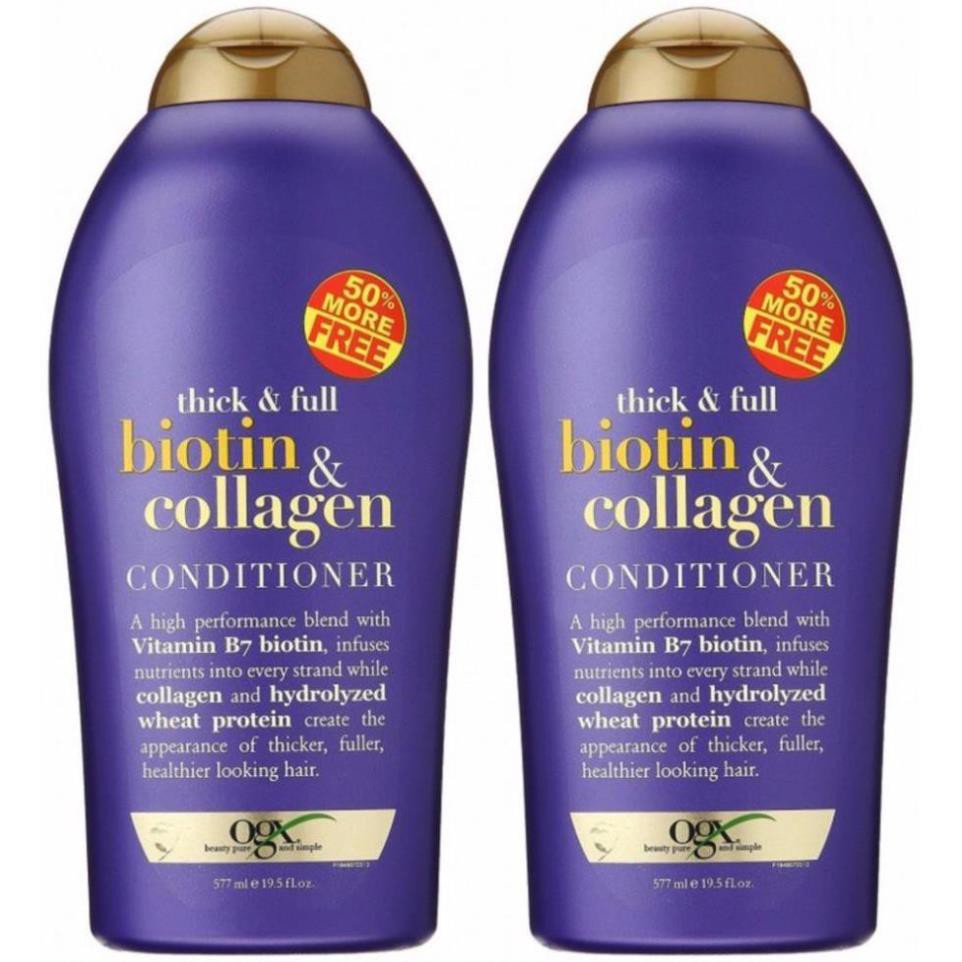 DẦU GỘI ORGANIX THICK AND FULL BIOTIN AND COLLAGEN SHAMPOO