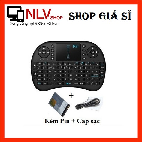 🎁Free Ship🎁 Bàn phím chuột không dây cho smart Tivi Kèm Cáp + Pin sạc | WebRaoVat - webraovat.net.vn