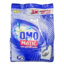 Bột Giặt OMO Matic Cho Máy Giặt Cửa Trước Hộp 6Kg (màu xanh)