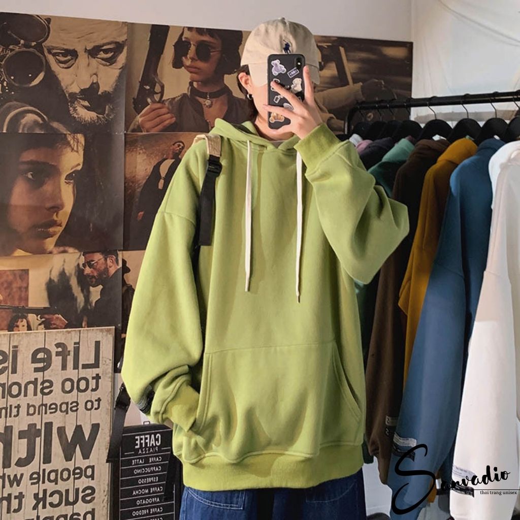 Áo Hoodie Nam Nữ phong cách unisex cá tính