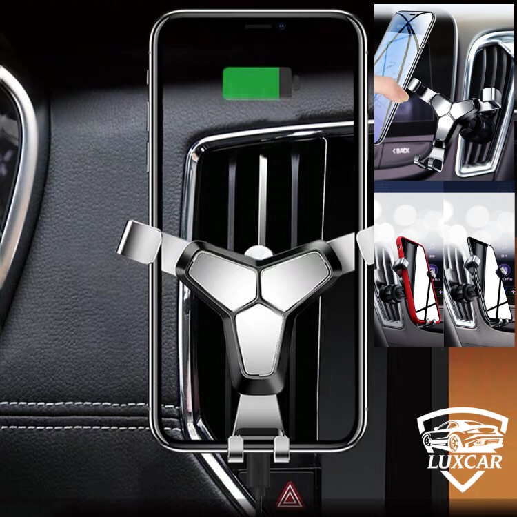 Giá đỡ điện thoại LUXCAR kẹp cửa gió điều hòa ô tô | BigBuy360 - bigbuy360.vn