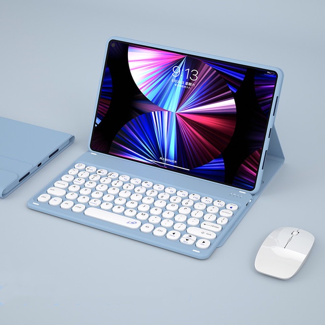 Bao Da Máy Tính Bảng Kèm Bàn Phím Bluetooth Cho Xiaomi mi Pad 5 Pro 12 4 inch 2022 MiPad 5 Pro 12.4 "