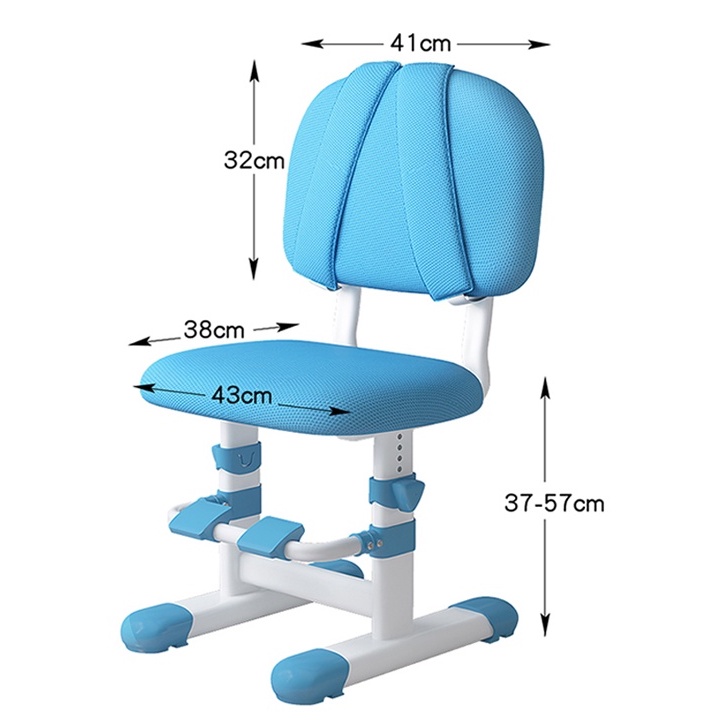 Ghế học sinh nâng chỉnh chiều cao chống gù chống cận cho bé