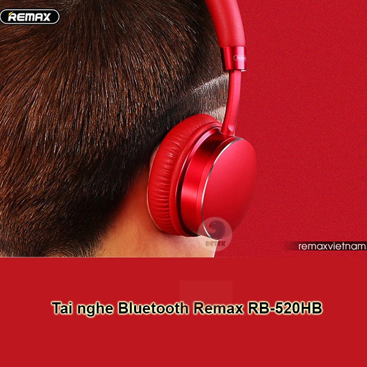 Tai nghe Bluetooth Headphone Remax RB-520HB (Nhiều màu)