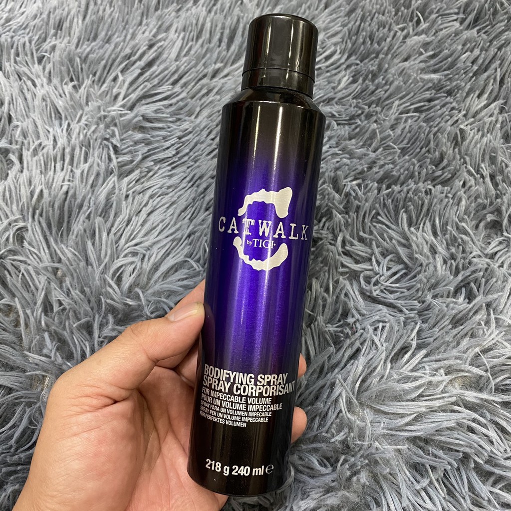 Xịt sấy hỗ trợ tạo phồng CATWALK BY TIGI Bodifying Spray 240ml