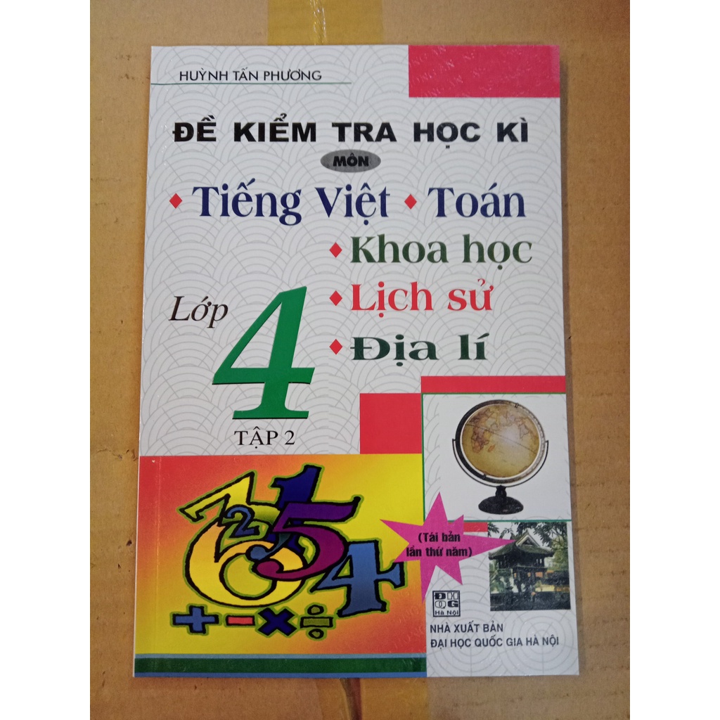 Sách – Đề kiểm tra học kì lớp 4 tập 2