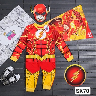 BỘ HÓA TRANG NGƯỜI HÙNG TIA CHỚP - tặng kèm áo choàng và mặt nạ