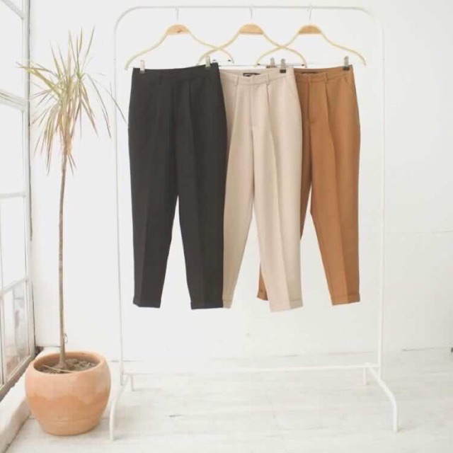 Quần baggy pant lật lai (S/M/L/XL)
