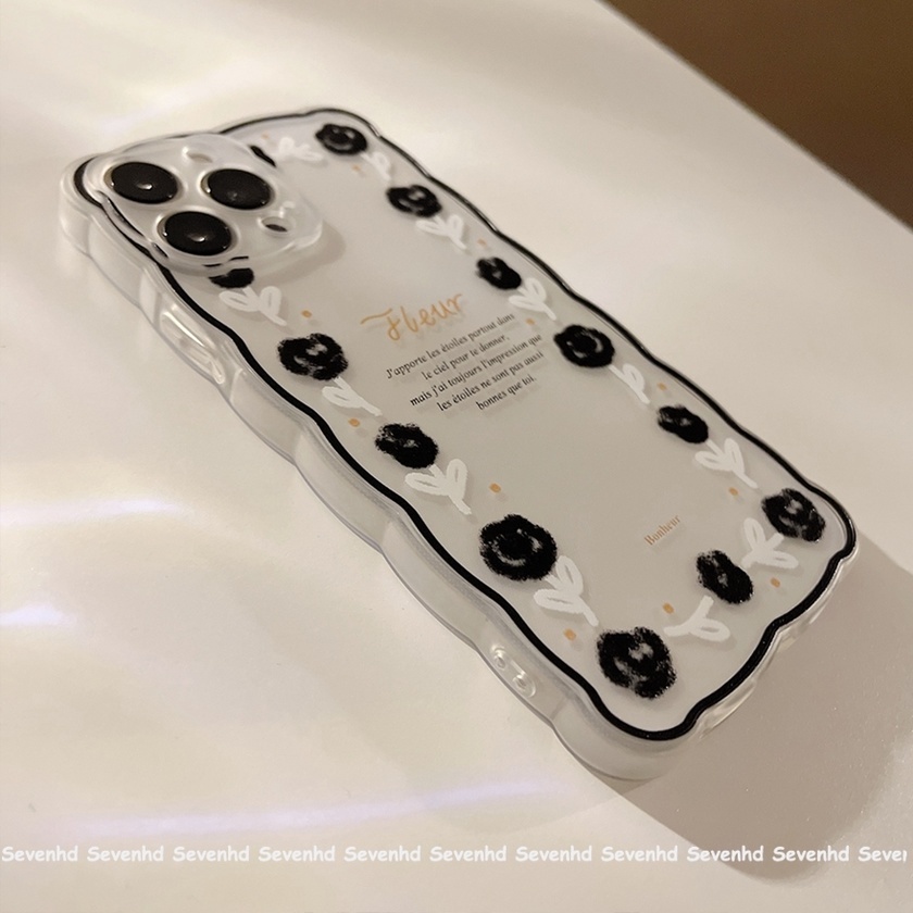 Ready Stock Ốp Điện Thoại Mềm Trong Suốt Họa Tiết Hoa Hồng Thời Trang Cho Compatible For iPhone 13 12 11 Pro Max SE2020 X XR Xs Max 7 8 Plus